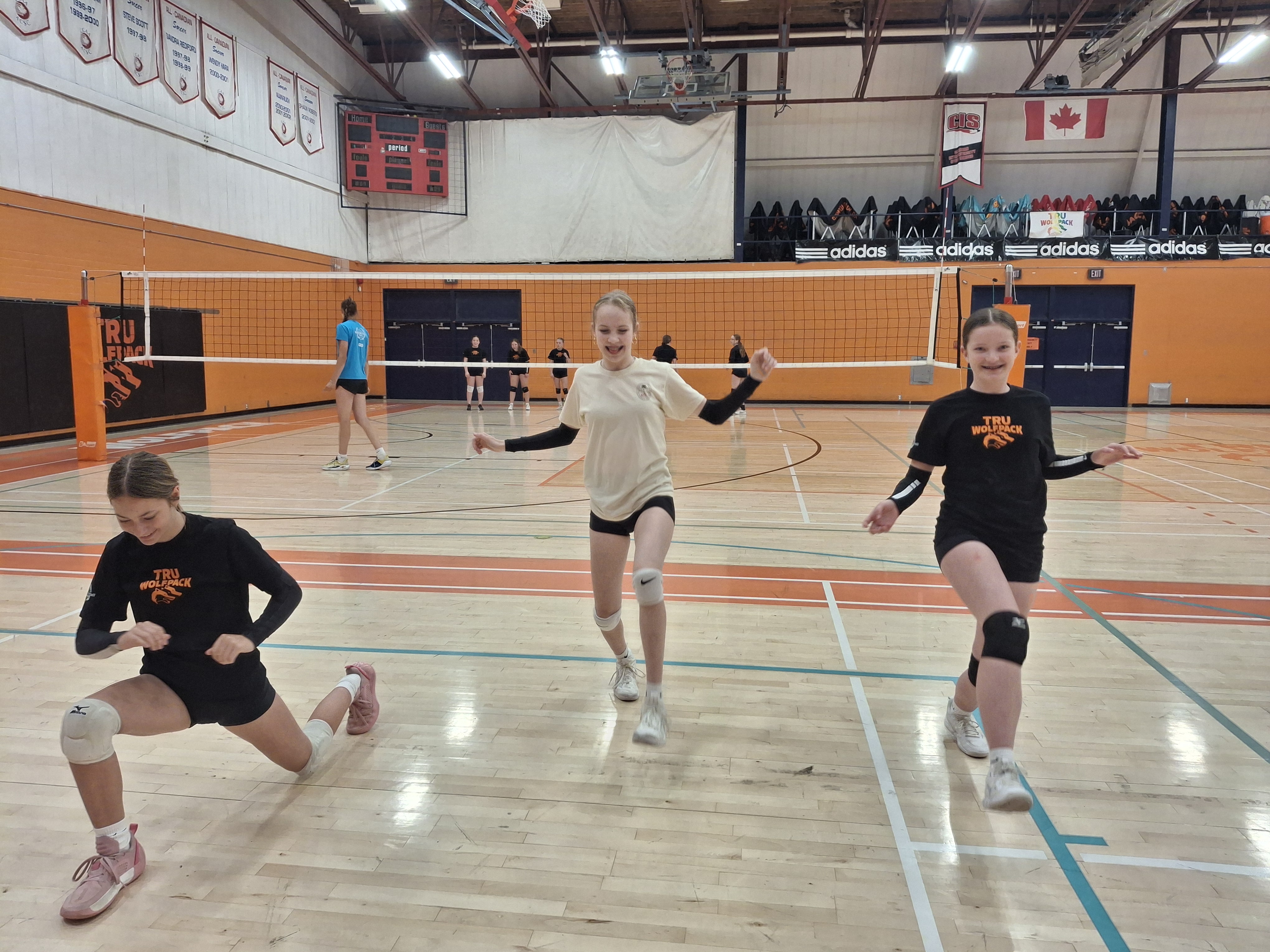 Indoor training reps and drills